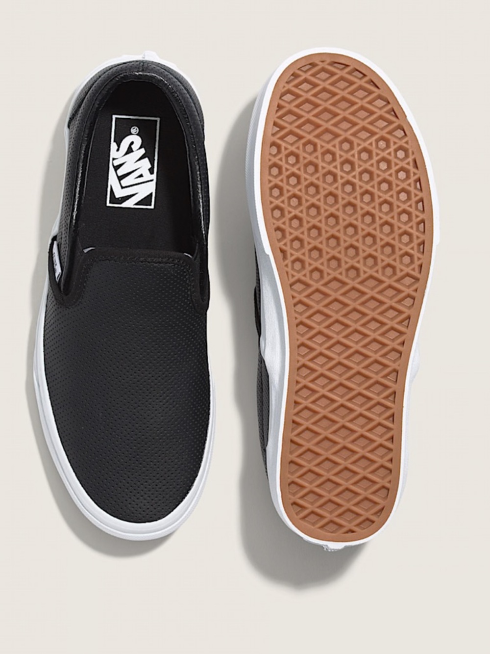 Vans Classic Slip-On Shoe
Lifestyle, Classic Icon, Perforated Leather - Picture 3 of 3